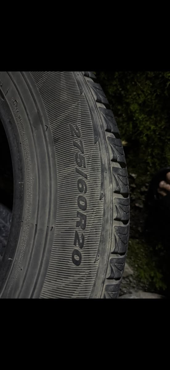 للبيع هاي التيارات  التفاصيل بالصورة
طخم كامل 4 
الحجم 20 275/60
قيم وأخذهم بما يرضي الله


**إذا كنت صاحب هذا الإعلان وتريد حذفه لأي سبب، رجاءا أرسل رسالة إلى الدعم الفني**
