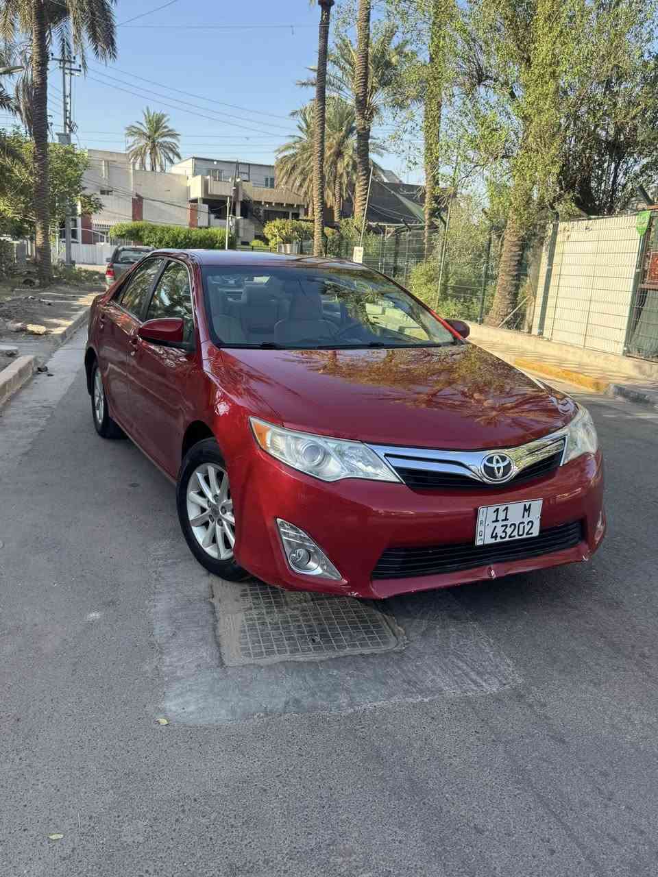 السلام عليكم
كامري 2012 LE للبيع فقط فقط 
وارد امريكي 
السيارة خير من الله السيارة ما متعوبة
ماشية 85 milse الف كيلو متر 
كير مكينة كفالة 
تبريد ثلج 
رقم بغداد تحويل ثاني يوم 
مواصفات السيارة معروفة حادثهة خلفي
حادثها جاملغ خلفي جهة السكن وباب خلف السكن
السعر  130 وبيهة مجال
للاستفسار الاتصال على الرقم
 ‭٠٧٨١ ٢٦٨ ٤٣٤٦
