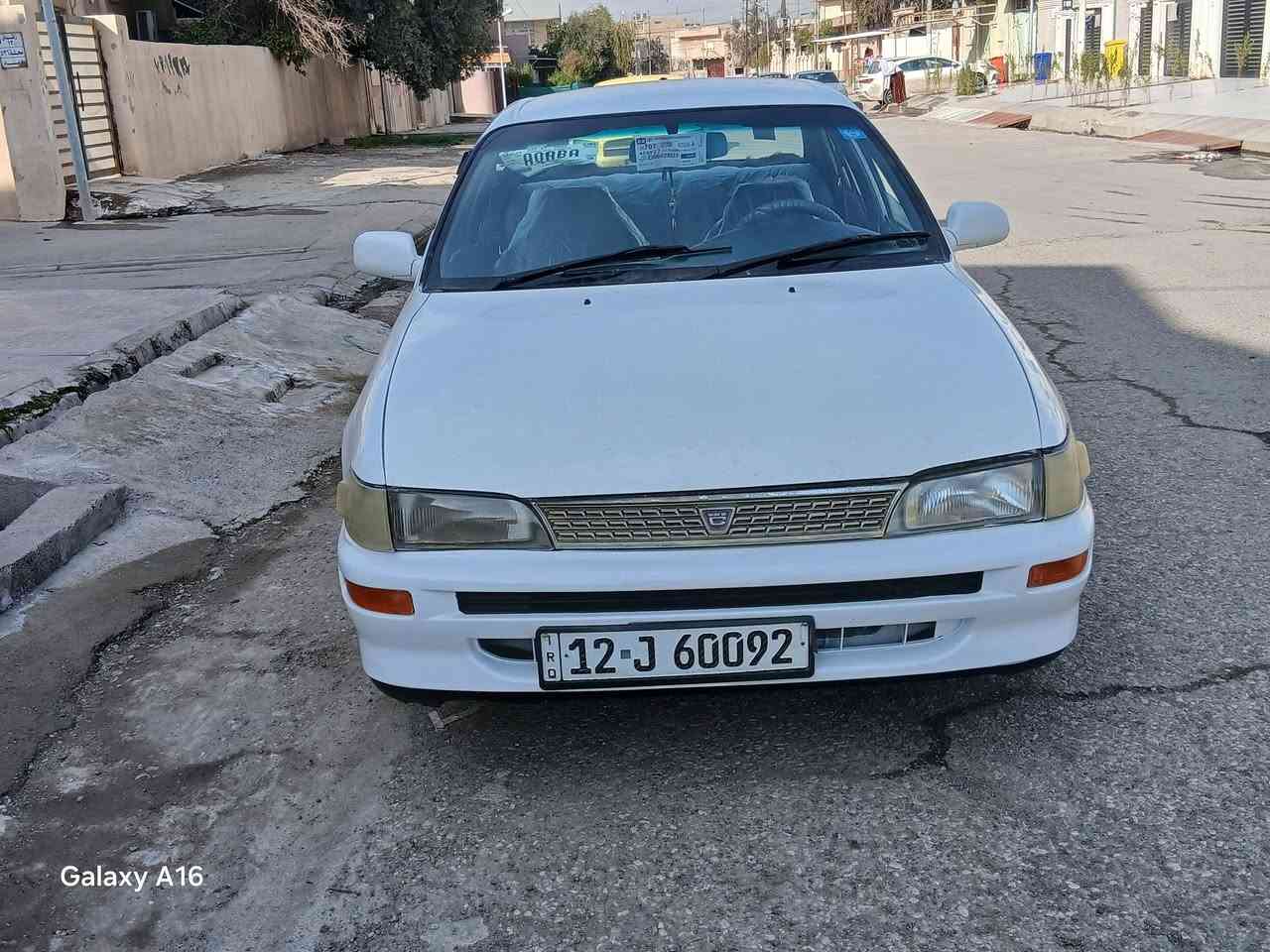 كورلا موديل 93 رقم رقم نينوئ انكليزي هزه جديده كابون بانزين شرط التحويل السعر 45 لتواصل اتصل *********** او ***********
