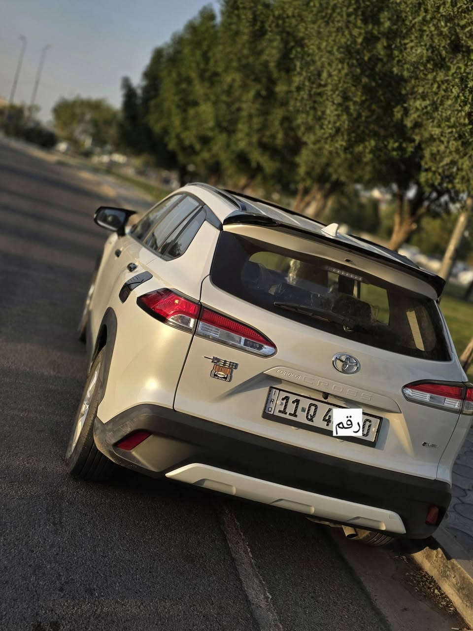 رجعت توفرت الكورلا كروس corolla cross عدد ٢ قطع 
٢٠٢٥  مرقم بغداد مكينة ٢٠٠٠ ماشي  ٦.٥٠٠  الفول مواصفات✅️
٥ كامرات  تقيس مسافات وذكاء اصطناعي- صندوق كهرباء - جلد  كشافات - زنون - حمالات -فتحة سلايد -تبريد قطعتين - درايف مود وكروس كنترول ورادار -  فول سستم كماليات اسود لامع
السعر :  ٢٧.٨٠٠ مليون  وبي مجال
العنوان : بغداد -الكرخ
رقم الهاتف : ***********
