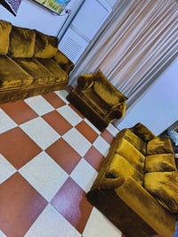 طخم قنفات 3 قطع سبع مقاعد متحركه باله إيطالي للبيع سعر 400 وبي مجال لل...