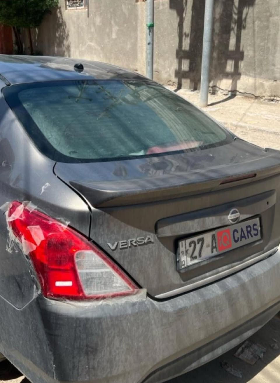نيسان فيرسا 16 باسمي تحويل ثاني يوم هزة جديده ورقم انكليزي جاملغ بنيد بدون شواصي ضررها فول للاخير تحكم اربع جامات كهرباء شاشه وكامره عدادات الكترونيه كيجات الكترونيه تخم تاير جواها حداده كامله 100/100 سياره فقط بيها تنقيص بسيط كير تبريد كلشي كامله السياره عنوانها بالبصره معروضه ب79 وبيها مجال متواجد فقط واتساب ***********
