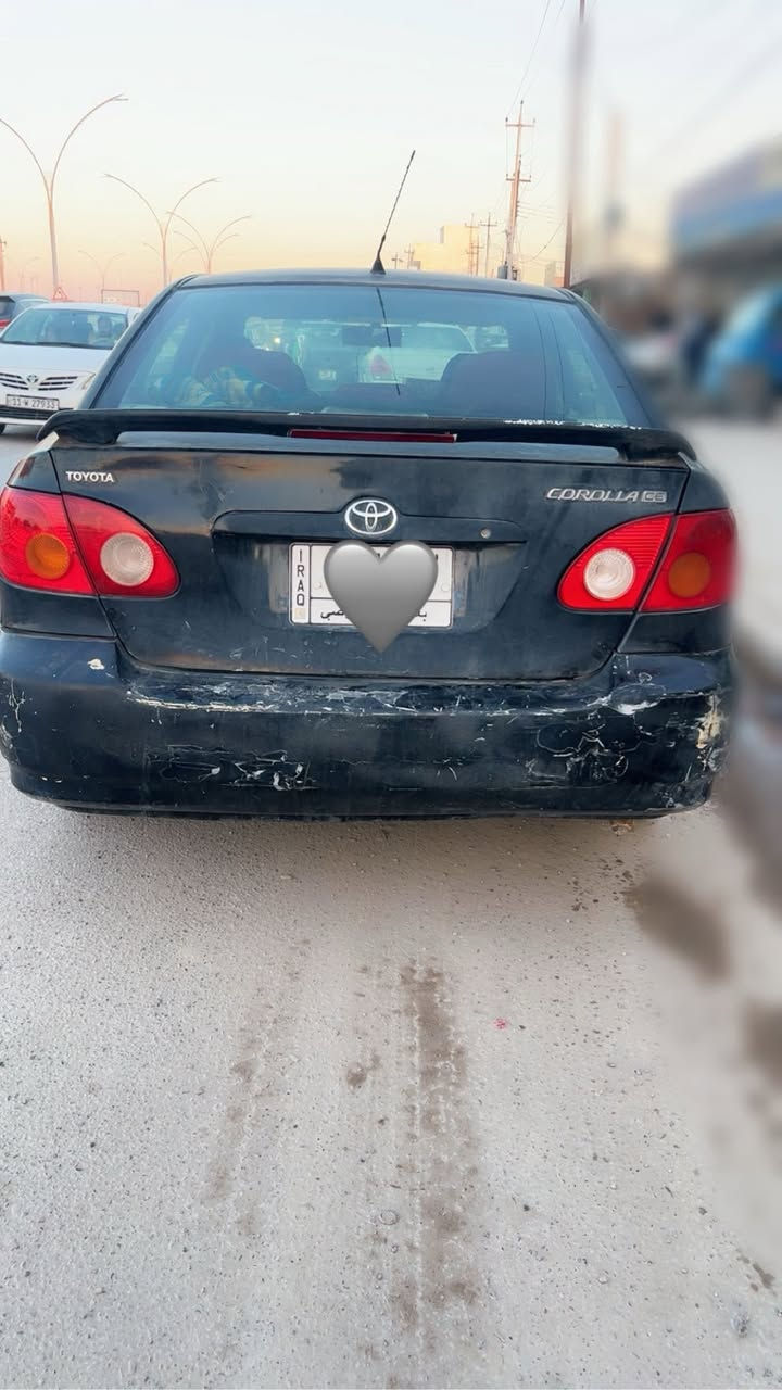 السلام عليكم 
كورلا نحله 🐝 2007  الصور بدون غسل ولا فلتر 
رقم بغداد الماني مشروح وطني بأسامينا شرط التحويل ثاني يوم غرامه وغيرها علينه 
كير ومحرك جدد بالصندوگ شرط 🧳
تخم تاير جديد 
صدر امامي وخلفي جديد 
كهربائيات وباتري جديد 🔌🪫
عضمتها حلوه گاعده يعوزها شويه ترتيبات وصبغ جماليه 
سنويه لل28  🚦
حادثها جاملغ امامي بدون دواخل بدون شواصي 
شوف بعينك گلب واقتنع ونتراهم
السعر 78 $ ومجال بسيط بالعافيه ع ياخذها
خاص ما اجاوب للاستفسار ***********
