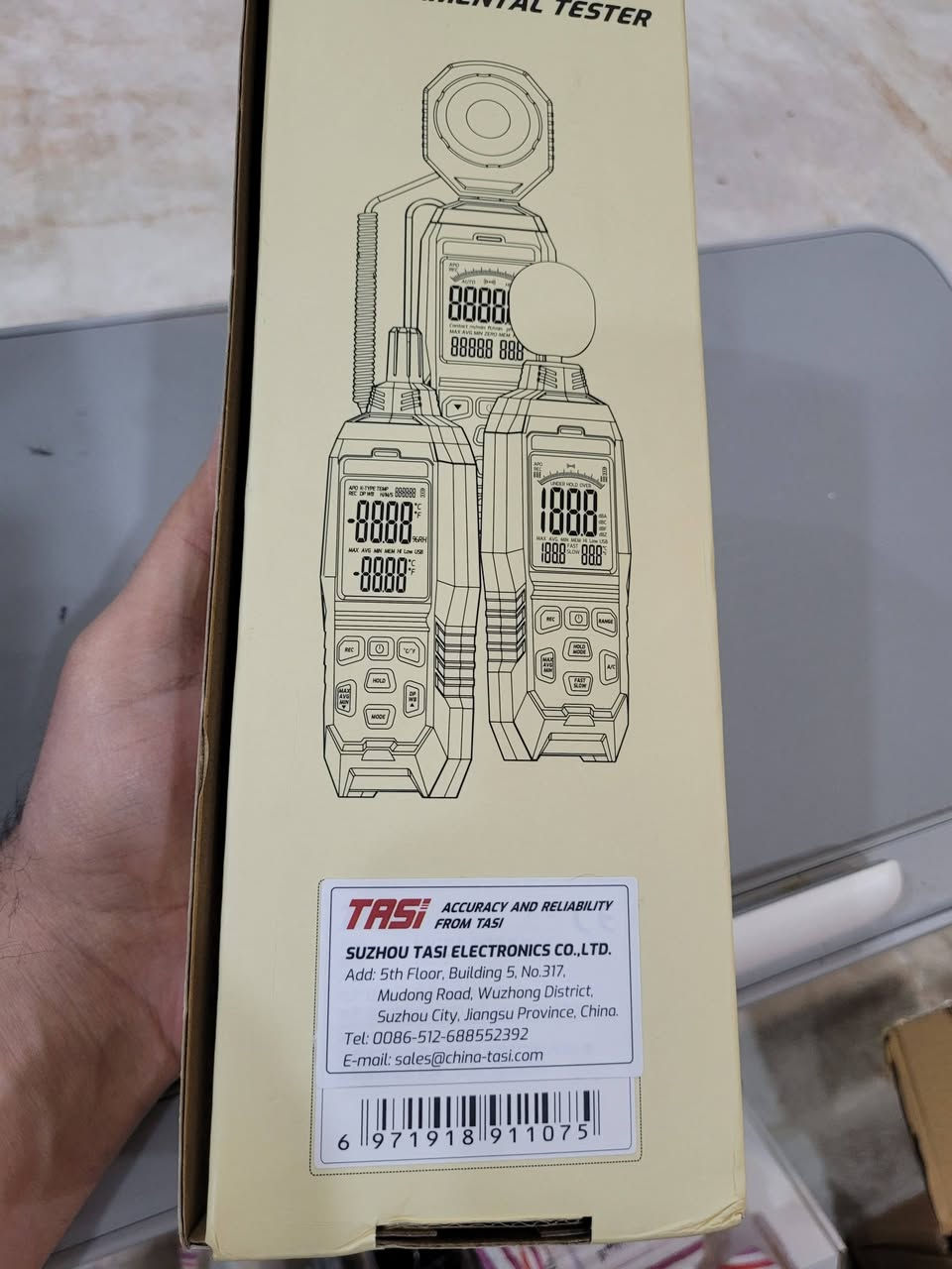 من رخصة الادمن متوفر مقياس حراره رقمي 
4 قنوات TASI TA612C جديد غير مسخدم
اذا تبحث عنه ابحث نفس الموديل الكاتبه لان بي موديلات اقل من هذا السعر 35 الف


**إذا كنت صاحب هذا الإعلان وتريد حذفه لأي سبب، رجاءا أرسل رسالة إلى الدعم الفني**