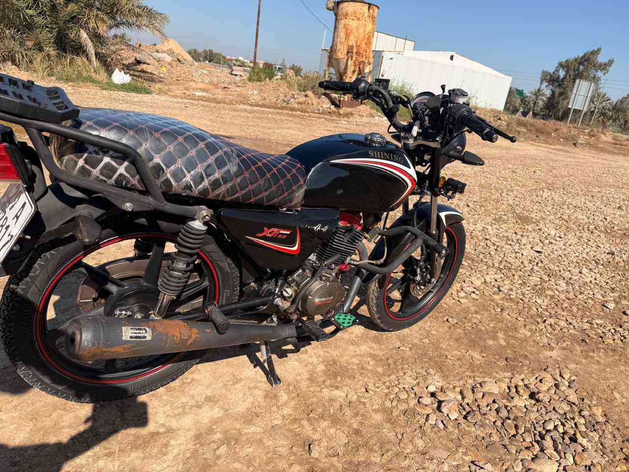 السلام عليك
دراجه شاينك موديل 23 مكفول رقم بسمي تحويل ثاني يوم 
السعر اتصل ***********
