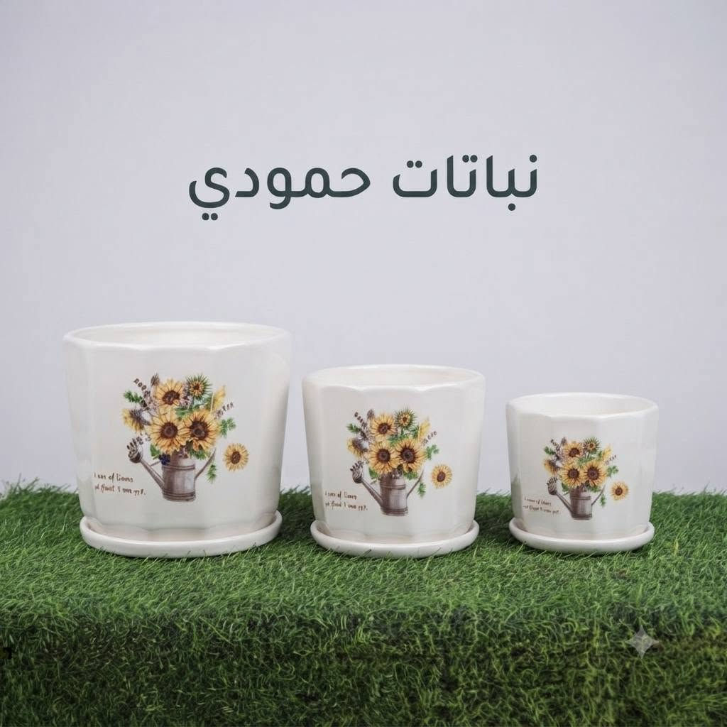 ✨🪴 متوفر الآن سنادين نوع 🪴✨

🌿 تشكيلة أنيقة وعصرية بألوان وتصاميم مميزة. 📏 متوفرة بثلاثة أحجام لتناسب جميع النباتات الداخلية والخارجية. 🏡 جودة عالية ولمسة راقية تضيف جمالاً لمنزلك أو حديقتك.

🌱 متوفرة حصريًا لدى نباتات حمودي 🌱

📲 للحجز والاستفسار: واتساب: ***********

💚 نباتات حمودي... كل ما تحتاجه لنباتاتك في مكان واحد. 🌿
