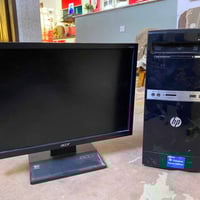 HP مكتبي • شاشة ايسر • هارد واحد