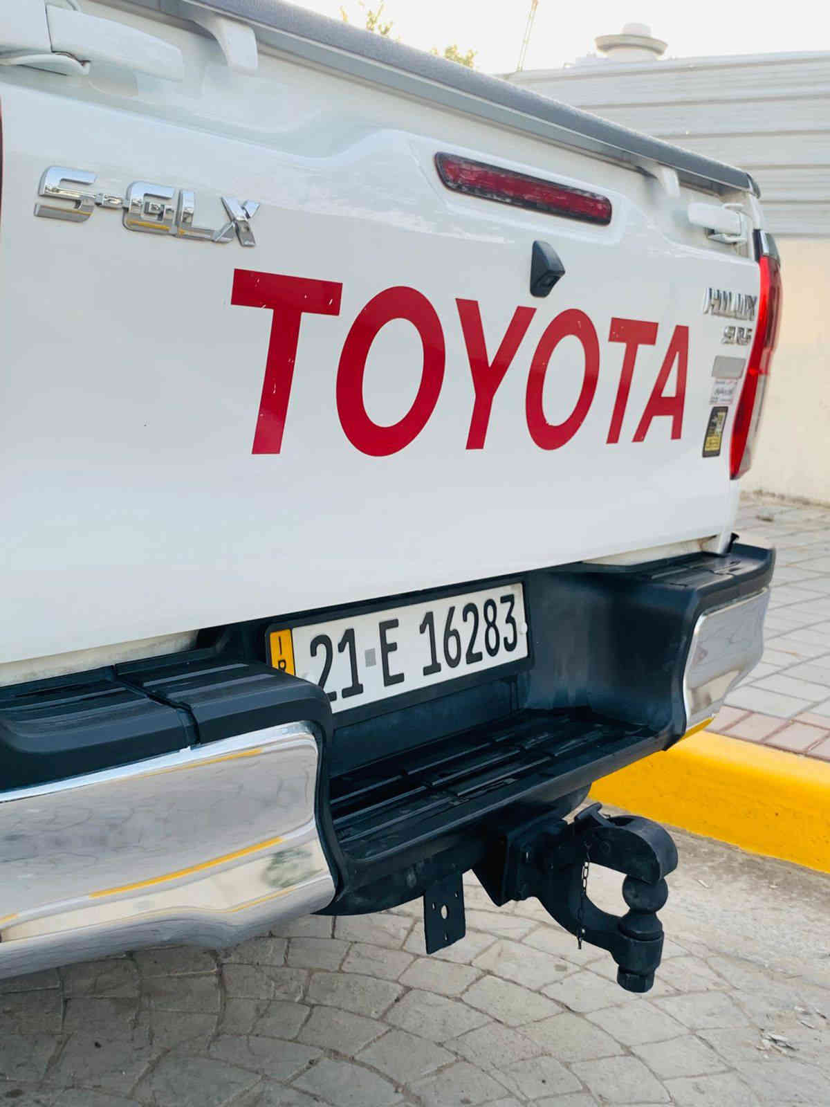 سلام عليكم بيكم هايلوكس لبيع
موديل (20) مكفوله من التبديل والصبغ فقط 
ماشيه «112» فور ويل ساز 
رقم السليمانيه ﴿21﴾ بأسم عربي بغداد 
سنويه لغايه 2030 + هزه نهايت 2026
بيه بس بنيد مفتوح براغي فقط 
كير اوتماتيك +تبريد قطعتين 
شاشه كبيره + اشاير بلمري 
تحكم  ستيرن جهتين 
درع امام ± هوك خلفي 
كامره خلفيه +6 سماعات
مكان سياره بغداد سعر$ ﴿﴿ 288﴾﴾ بيه مجال قليل 
هاتف ☎️(***********) بيه سونار المدلاوي
