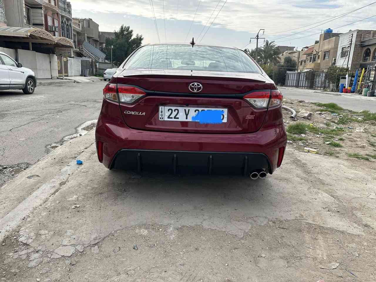 كورولا وارد امريكي 2024 فئه SE  فول مواصفات حادث جاملغ وباب مبدل وباب صبغ رقم أربيل بسمي سعر 152 ورقة بية مجال بيع ومراوس مكان سيارة بغداد سيدية *********** /*********** واتساب
