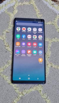 كلكسي نوت ٩ ذاكرة ١٢٨ مبدل ضهر السعر ١٥٠ ألف قفل ٠٧٧٢٢٦٧٧٣٨٣ شراي اتصل...