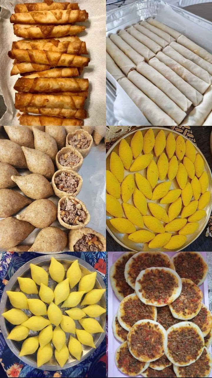 سلام عليكم
يوجد اكل بيت للبيع 
كبة حلب ٣٠ قطعه 15 الف
كبة جريش 30 قطعه 15 الف
بروك 30 قطعه 15 الف 
لحم بعجين القطعه 500
بيتزا الحجم الصغير 7ونص
بيتزا الحجم الكبير 10 الاف
كليجه التمر الكيلو 8 آلاف
كليجه المشكل الكيلو 10 الاف 
كليجه الجوز الكيلو 12 الف

*********** وهذا رقم وتساب فقط
