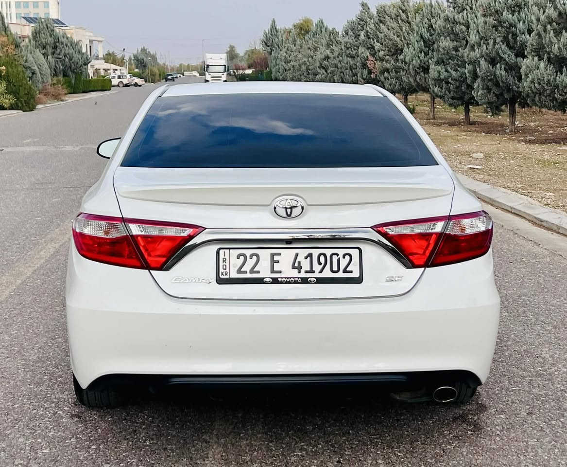 كامري موديل  2016 SE وارد امريكي
***********__***********
سيارة نص جاملغ  سكن صبغ
بدون داخل  بدون ايرباك

السعر :  167 $    ورقة بيها مجال

87000 الف ميل ماشي
رقم سنوي و هزة و براد كل جديد 
مواصفات SE  امريكي 
كشن جلد و كهربائي و  شاشة و كاميرا و حساس فوليوم و بلاجكتور ولايت زينون وتحديد سرعةو بلاجكتورو Eco
المكان / اربيل
—————————
 كامري موديل 2016 SE مواصفات امريكي
سه ياره كه نيو  جاملغي سكن  بؤياغه
ناوه وه ي نه گرتووه ئيرباك نه ته قيوه

نرخي : 167 $ وه ره قه و مه عامله

87000 هه زار ميل رويشتوه 
رقم و سنوي هه زه و فحص تازه ييه 
مواصفات  SE امريكي 
 گير له سوكان وكوشن كاره باي و كوشن جلدولايت زينون و شاشة و كاميرا و حساس فوليوم تحديد سرعة وEcoو بلاجكتورو
شوين  هەولير
*********** —***********
