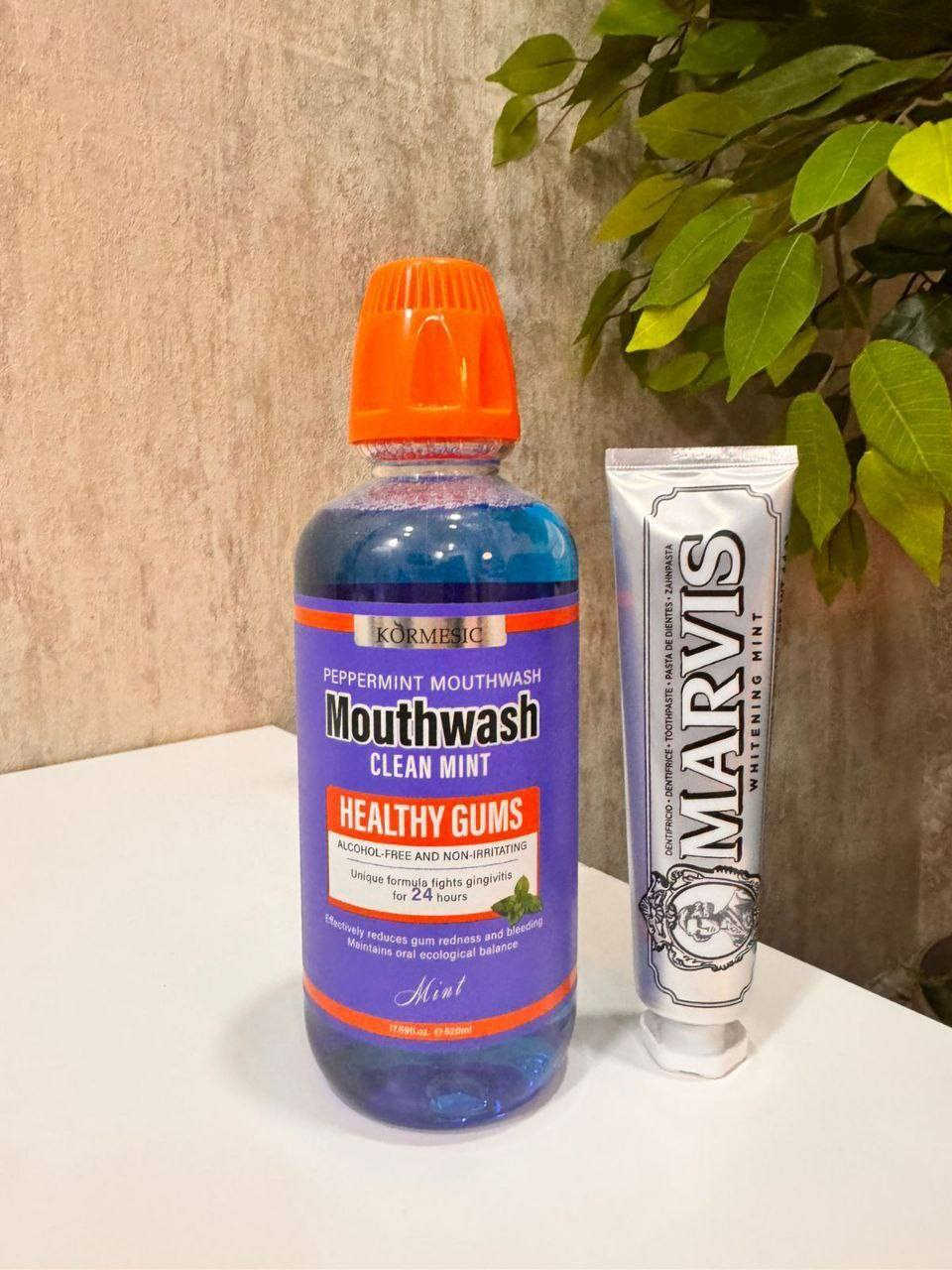 ✨ عرض مميز للعناية الكاملة بالفم ✨

دلّل أسنانك بنظافة وانتعاش يدوم مع عرض معجون الأسنان مارفيس ويّا غسول الفم كورمكس، الثنائي المثالي لتنظيف عميق وحماية يومية للفم والأسنان.

🦷 معجون الأسنان يساعد على تنظيف الأسنان وإزالة البلاك ويمنحك نفسًا منعشًا.
💙 غسول الفم يعزز النظافة ويصل للأماكن اللي ما توصلها الفرشاة حتى يحافظ على انتعاش الفم لفترة أطول.

مع هذا العرض راح تحصل على:
✨ نظافة أعمق للأسنان
✨ نفس منعش طوال اليوم
✨ عناية متكاملة للفم

اختيار مثالي لكل شخص يحب يحافظ على ابتسامة نظيفة ونفس منعش بكل وقت. 😁

السعر ٢٠ توصيل 4


**إذا كنت صاحب هذا الإعلان وتريد حذفه لأي سبب، رجاءا أرسل رسالة إلى الدعم الفني**