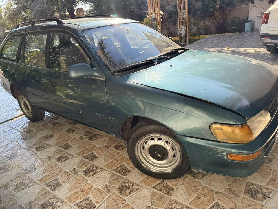 سلام عليكم 
للبيع كورلة
موديل ١٩٩٥
بسمي تحويل ثاني يوم 
مصبوغة صبغ عام 
سعر ٤٦بيهة مجال 
لاتصال ***********
وتساب
