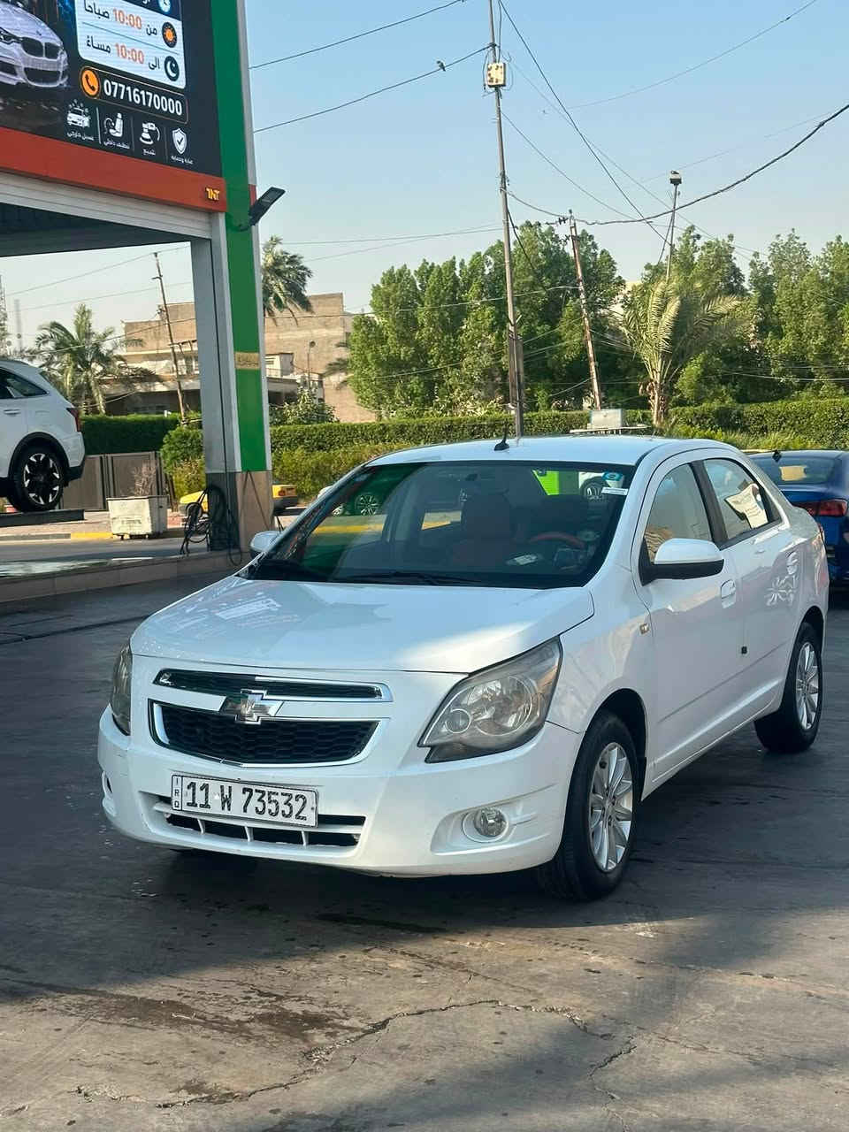 شيفروليت كوبلت ٢٠١٦ امريكي بيع فقط بدون مراوس
١-محرك ١٦٠٠ بدون تنقيص بدون تبخير ، كير وضع شركة
٢-تبريد ثلج منظومة جديدة ومروحة اضافية للتبريد ابد ماكو فصلة بالصيف ❄️❄️
٣-شاشة ابل كار بلي نوعية ممتازة سريعة ومتحمة ابد مع كامرة خلفية HD
٤-منظومة لايت عدسات عالي ناصي مع بروجكتر لايت قوي جدا 
٥-دوشمة كشنات وابواب جلد وفرشة دشبول تفصال

سيارة اقتصادية ومبيها اي عطلات متوكفك بالشارع ومتصرف عليها ولا دينار كاملة مكملة تفيد اليدور شي مناسب واقتصادي وميتعبه بالعطل . تنسى الفيتر تشغل وتطلع

تخم تاير وحدادية نصف عمر 

السيارة ماشية ٧٢ الف كيلو متر 

بيها ضربة بالصندوك وبالجاملغ الامامي صفحة اليمين وبيها شخوط من جهة اليمنة والمازدات مكسورة الجامات

السعر : 70 ورقة وبيه مجال بسيط جدا
رقم بغداد باسمي تحويل ثاني يوم

شرط التحويل فقط وكالة ما انطي السيارة تاخذها تفحصها تجيكها تقتنع نتكاتب وخلال اسبوع نحولها

ماسنجر ما موجود 
واتساب  : ***********
