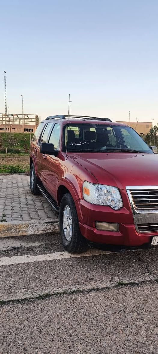السلام عليكم
فورد اكسبلور أمريكي 2010
محرك 4000(4.0L) 6 سلندر
رقم سليمانيه هزه سنويه جديده 
مواصفات 
داخل اسود
تك اكسل
حساس خلفي
تبرد مركزي
 تحكم ستيرن
5 راكب
كهربائيات كله شغال
سياره جديده بمعنى الكلمه جاهزه بدون نقص بدون مصرف 
محرك كير صدر كله مكفول 
مكاني كركوك. سرجنار
السعر 100 
شرط تحويل و غرامه
***********
