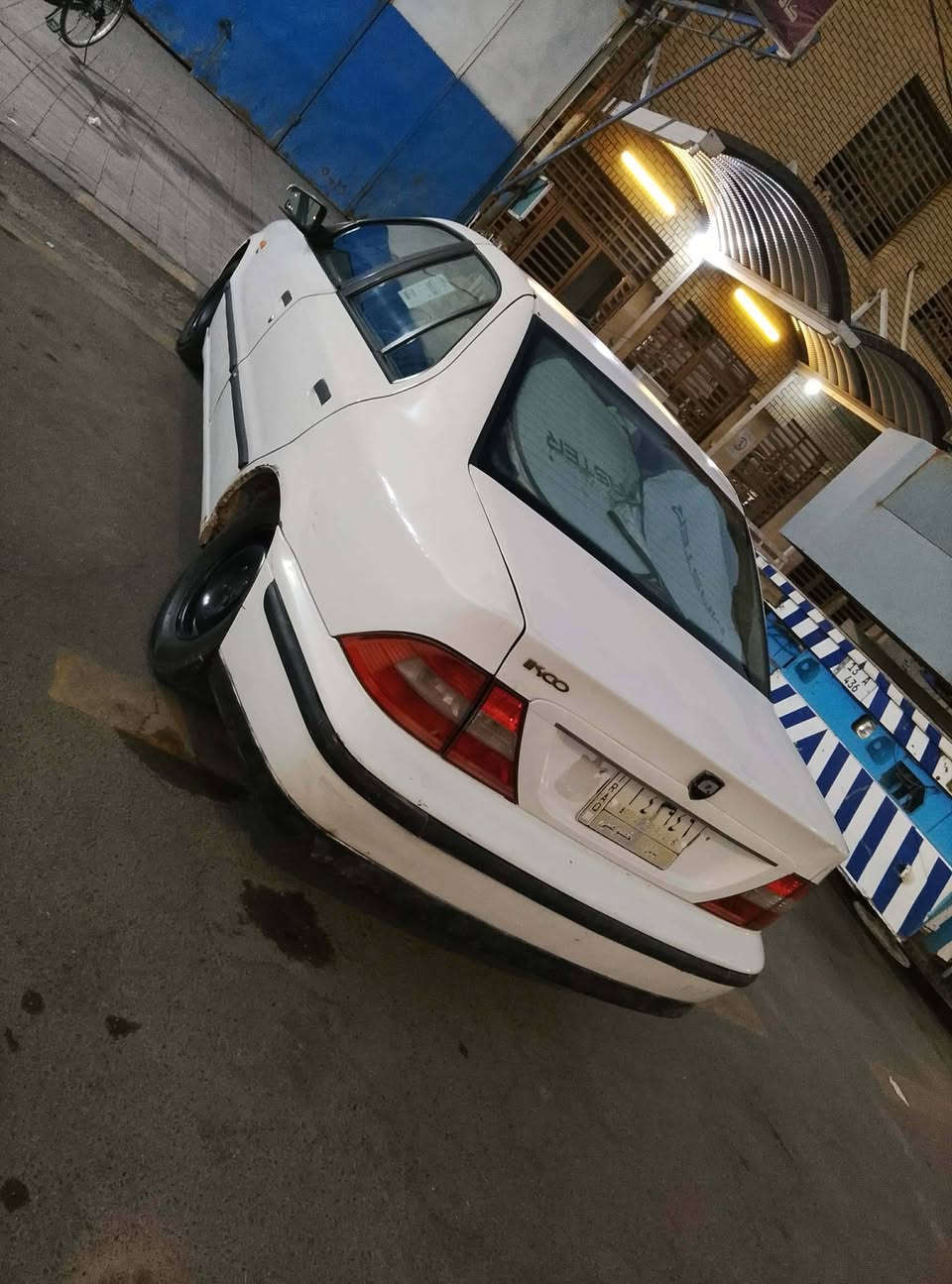 سمند موديل 2009 مكفوله من الصبغ بيها بس بارد جاملغ تبريد شغال مداور ثاني يوم سعرها 33 أو بيها مجال الاتصال ***********
