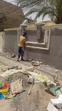 خلفه سمنت جص واجهات بورك وبل خدمه 07819597853