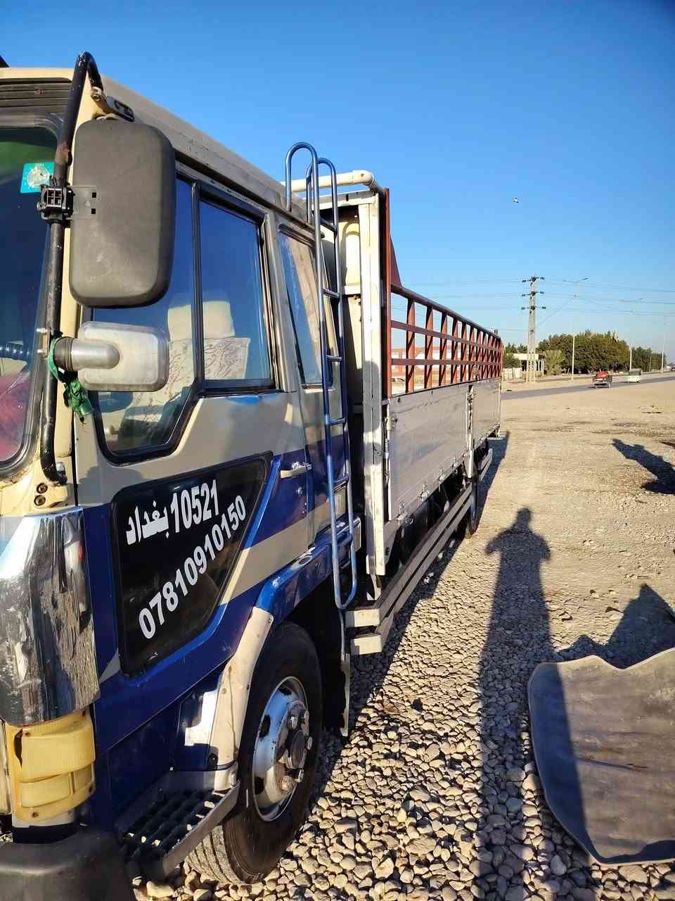 السلام عليكم للبيع فوزه مربع رقم بغداد بسمي سنويه مجدده للا2028 مكينه 14سوبر تخم تاير حداديه جديده بريك جديد للاستفسار الاتصال على الرقم ***********
***********
