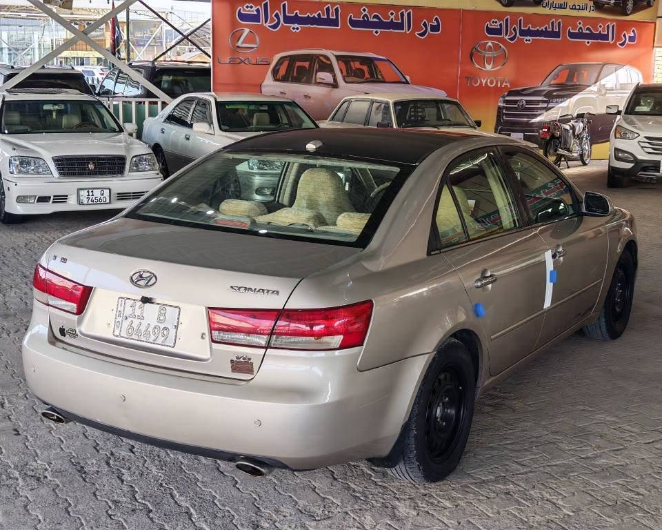 سلام عليكم 
سوناتا 2008 وارد امريكي 
فول مواصفات فتحة 6 سلندر 
بيها مكانات صبغ ابيع حزام 
رقم انكليزي راعيها يمي بالنجف 
تبريد شغال ثلج 
كير ومكينة مكفولات 
حدادية جاهزة 90% 

السعر 92 مكاني نجف *********** النجف, العراق
