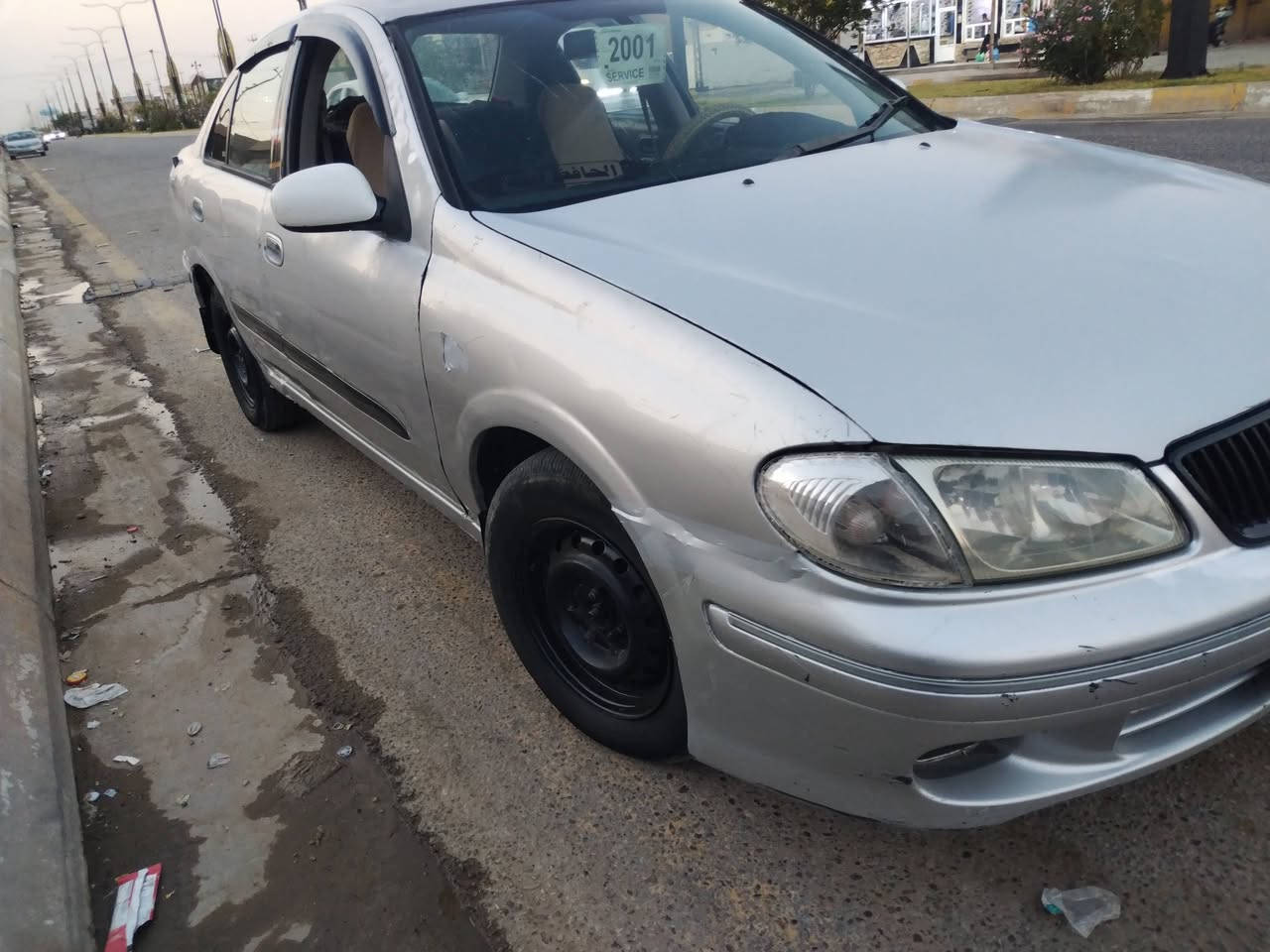 سلام عليكم سني للبيع موديل 2001 كير محرك جديد صدر تخم تاير تبريد ثلج بسمي تحويل ثاني يوم مصبوغه حزام جماليه لاضربه لا شي سياره حلوه بلادي سعر 55 بيه مجال لطيبين عنوان فلوجه *********** ***********

