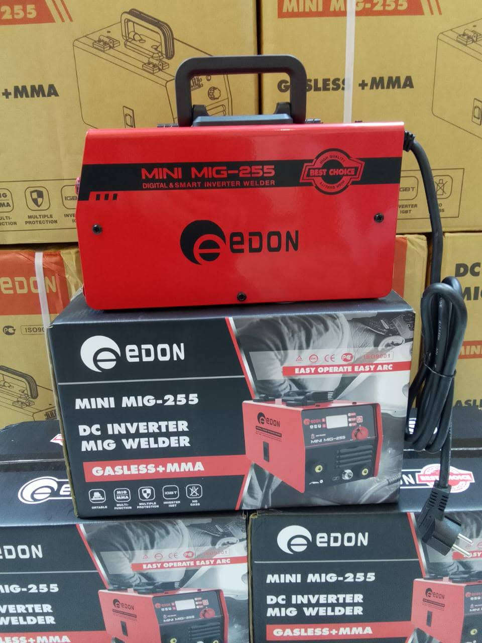 وصول ماكنة اللحام ميك + ولدن 20 - 120 امبير من شركة ايدون العالمية المتخصصة بصناعة مكائن اللحام
استيرادنا الخاص
بسعر 70 الف 
يتوفر لدينا كارتات من نفس المصنع
يتوفر خدمة توصيل مجاني لجميع المحافظات
الحجز تواصل خاص


**إذا كنت صاحب هذا الإعلان وتريد حذفه لأي سبب، رجاءا أرسل رسالة إلى الدعم الفني**