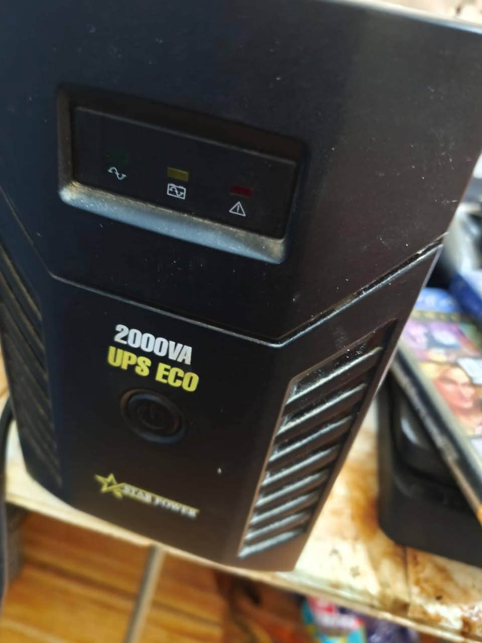 🛑للبيع🛑 جهاز بلي 4 سلم اونلاين+ups. شحن
🖤 جهاز PS4 Slim مستعمل بحالة جيدة جدا 🎮 
+ Ups شحن جيد جدا

مرفق معه:
ثلاث اقراص ألعاب :

🎮 الملحقات المرفقة:
 1 جويستك عدد ٢ 
٢جميع الأسلاك (وايرالتشغيل،واير الشحن)
لا يوجد علبة الجهاز 

🔧 مواصفات الجهاز:
التحديث: 12.50 (أحدث تحديث)
الحالة: مستخدم، ولكن بحالة جيدة جدًا 
💵 السعر للكل : ٣٥٠  الف دينار 

📍 الموقع: ديالى/ بعقوبة / الرحمة 
اتصال /***********
