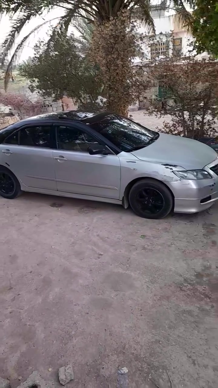 كامري خليجي ٢٠٠٧ سياره جاهزه فتحه تحكم ستيرن محرك ٤ سلندر ٢٤٠٠ تبريد ثلج بيه طخطخات سعره ٦٥ مكاني فلوجه الكرمه ***********
