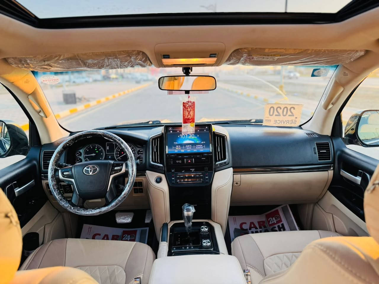 تويوتا ••• لاندكروز 
موديل ••• 2020 :: بريم باب اول 

فول مواصفات 1/1 
6 سلندر 4000
شاشه DVD
8 إرباكات
كراسي كهرباء 
كراسي جلد
طفايه بلاية
صندوق كهرباء
اشاره بالمرايه لكزس 
دشبول لكزس 
السياره مغلقة PPF 
تغليف كامل حتى اللايتات
والجامة الاماميه 
السياره جديده بحالة الوكالة 
رقم بغداد تحويل مباشر 
للاستفسار اكثر عن الاسعار والتفاصيل 

✅✅☑️☑️لاتترددوا بالتواصل معنا ☑️☑️✅✅
         (( معرض دبي لتجارة السيارات الحديثه ))

متوفر جميع أنواع السيارات الخليجيه والأمريكية

 بييع     ☑️☑️
شراء     ☑️☑️
مراوس ☑️☑️

العنوان ::: الصويره
بإدارة    ::: عامر الزبيدي 

للاستفسار اكثر عنّ الأسعار والتفاصيل والصور 

الاتصال على الأرقام ☎️☎️

***********☎️☎️
***********☎️☎️
