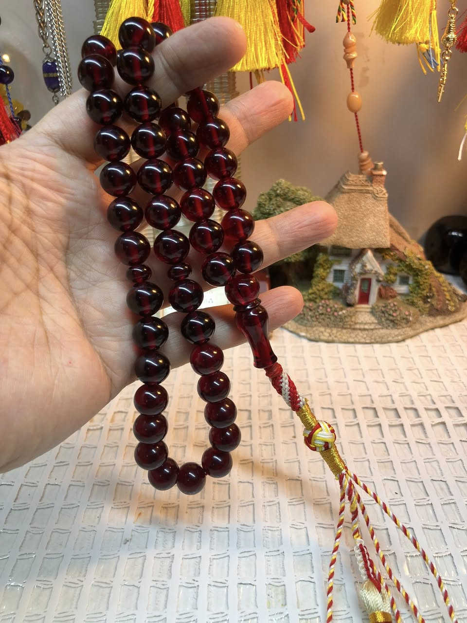 السلام عليكم
عروض رمضان 
مسباح سندلوس 🍒 كرزي مساطب خامه اصليه ذمه جراخه اسطه أماني كركوشه خليجي قطعه اجمل من الصور 
الوزن ٥٢ غم القياس ١٢ العدد ٤٥ خرزه 
السعر ٢٢ الف شامل اجور التوصيل والسعر قطعي لطفا


**إذا كنت صاحب هذا الإعلان وتريد حذفه لأي سبب، رجاءا أرسل رسالة إلى الدعم الفني**