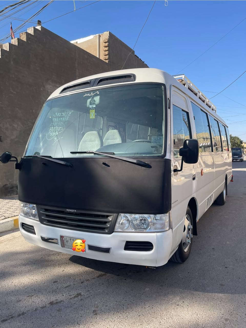 سلام عليكم تويوتا كوستر 2015 بغداد سياره بيها مكانين بارد موضحات بل صور ولباقي كفاله عامه قطره صبغ مابيها سياره جاهزه للخير مكينه گيرر اكسل تخم تاير سياره فوول مواصفات سله داخليه جوبلس بلاد حاكيه مكان السياره بغداد الاستفسار ***********
