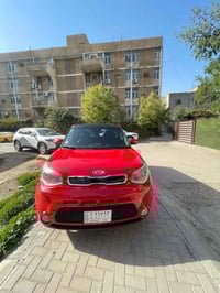 كيا سول 2016 فول مواصفات 1/1 بصمة فتحة بانوراما لون احمر طماطة شاشة كب...