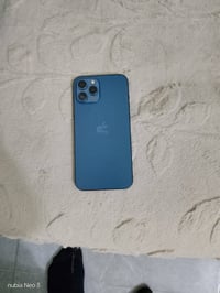 موبايل ايفون 12برو ماكس ممفتوح نظيف شرق اوسط ويا كارتونه ذاكره 256 بطا...