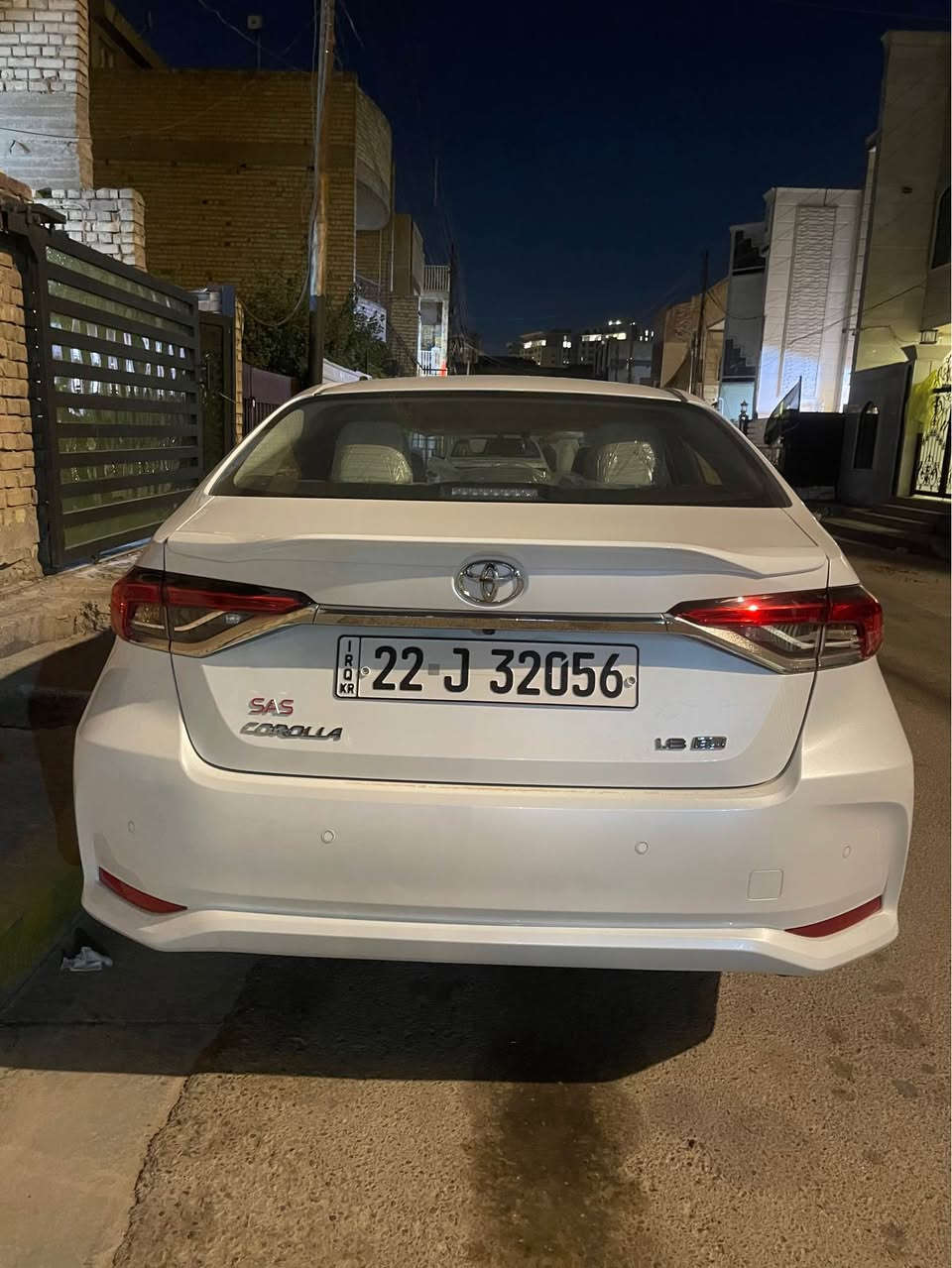 كورلا ساس 2024 فول مواصفات
مكفولة من الصبغ والتبديل والبارد وpdr
سيارة ماشية 32 بعدهة بضمان مغلفة من الداخل 
مغلفة من الخارجppf دعاميات وبنيد ومري 
السعر 177 
مكان السيارة بغداد حي الجهاد
بيع فقط بدون مراوس
*********** بغداد, العراق
