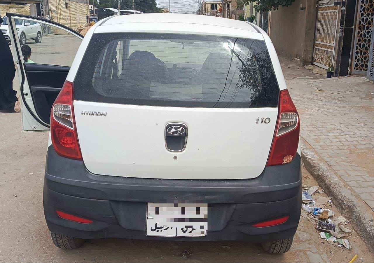 هونداي i10 موديل 2013 ماشيه 111.200 بيها بداية تبخير رقمها اربيل مكفوله من الضربه والصبغ مكانها النجف السعر 65 للاستفسار *********** أو راسل خاص
