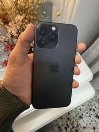 آيفون 14 برو ماكس دبل سيمكارت جهاز لوك كلش مستبدل فقط بطاريه 100 ذاكرت...