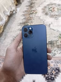 آيفون ١٢ برو ماكس • بطارية ٨٧٪ • شاشة مبدلة