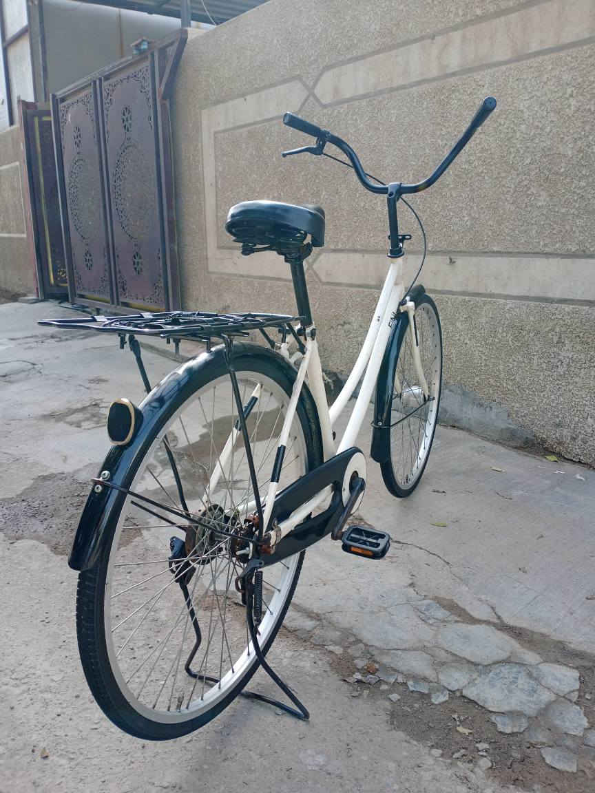 السلام عليكم 
بايسكل بناتي حجم 26 
تايرات جدد 
نقص بريك امامي(فقط). 
السعر 75 وبي مجال 
مكان بغداد حي تونس 
للاستفسار (***********) واتساب
