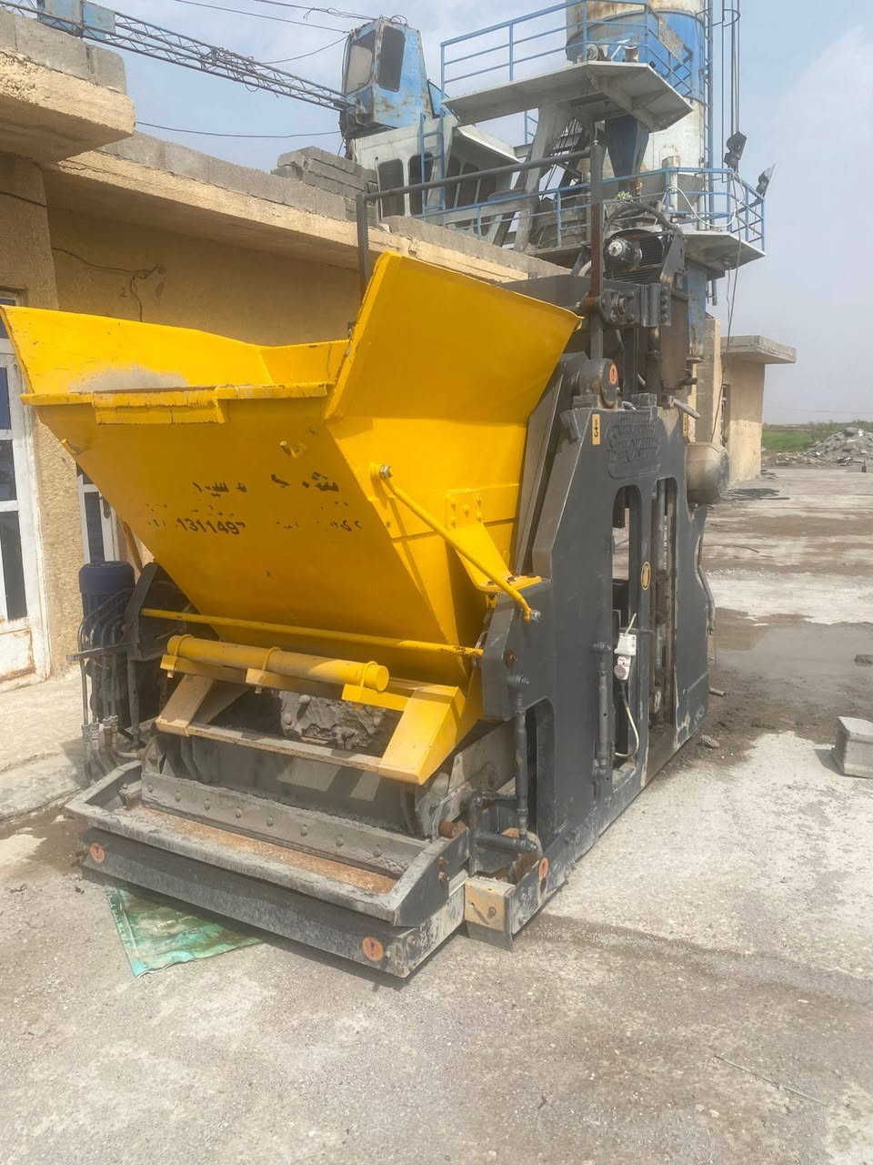 السلام عليكم 
للبيع
معمل بلوك صنع كركوك هوشيار 
كابسه 
خباطه 
مولد ورافعه 
المعمل شرط الشغل


**إذا كنت صاحب هذا الإعلان وتريد حذفه لأي سبب، رجاءا أرسل رسالة إلى الدعم الفني**