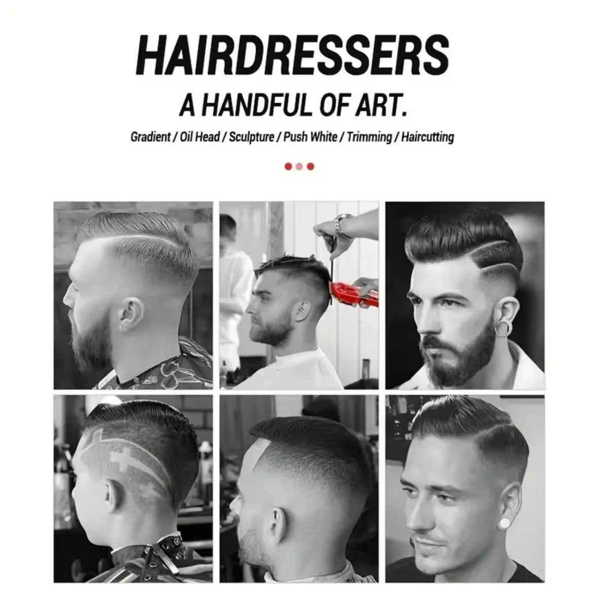 • ماكينة حلاقة احترافية بتصميم عصري مع شاشة رقمية لعرض حالة التشغيل

• مناسبة لحلاقة الشعر، اللحية، والجسم

• مزودة بشاشة LCD لعرض نسبة الطاقة المتبقية وحالة العمل

• بطارية ليثيوم مدمجة بسعة 800mAh

• وقت التشغيل يصل إلى 180 دقيقة بعد 
شحن كامل

• شفرة من الفولاذ الكربوني حادة ومتينة حسب الوصف المكتوب

• النوع: ماكينة حلاقة شعر احترافية
• الشاشة: LCD (عرض الطاقة وحالة التشغيل)
• البطارية: ليثيوم أيون 800mAh
• وقت التشغيل: حتى 180 دقيقة
• وقت الشحن الكامل: 120 دقيقة
• الشحن: USB (Type-C interface / USB charging cable) النجف, العراق


**إذا كنت صاحب هذا الإعلان وتريد حذفه لأي سبب، رجاءا أرسل رسالة إلى الدعم الفني**