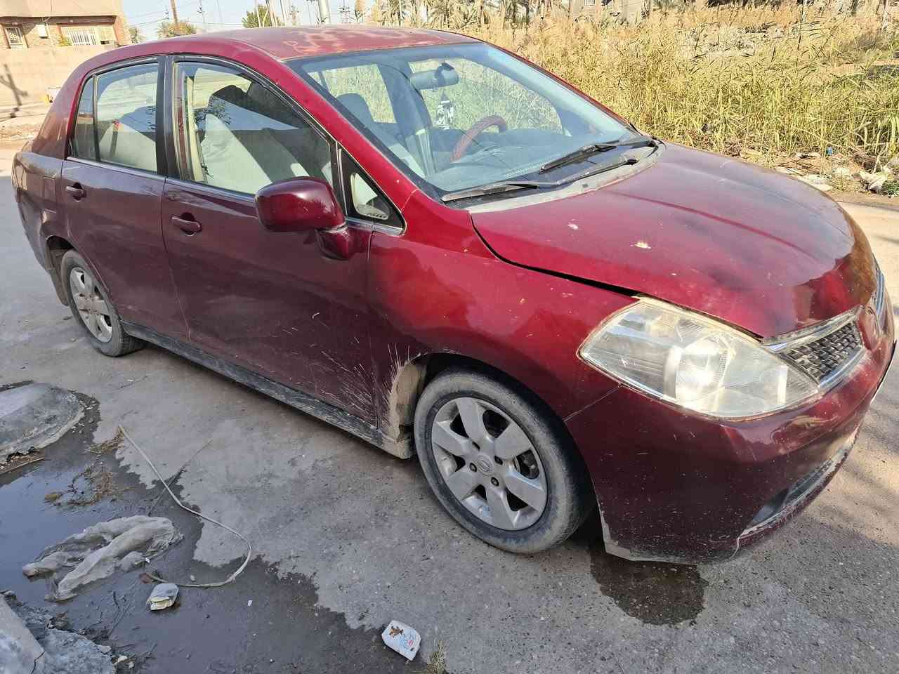 السلام عليكم نيسان فيرسا ٢٠٠٨ رقم بابل انكليزي باسمنه تحويل مباشرسنوية لل٣٠ هزة جديدة كير عادي محرك وكير ممتاز تخم تاير نظيف مصبوغة عام  السعر ٤٨ الشراي يتصل ٠٧٧٤٢٧٠٠٨٤. *********** مماني بابل محاويل
