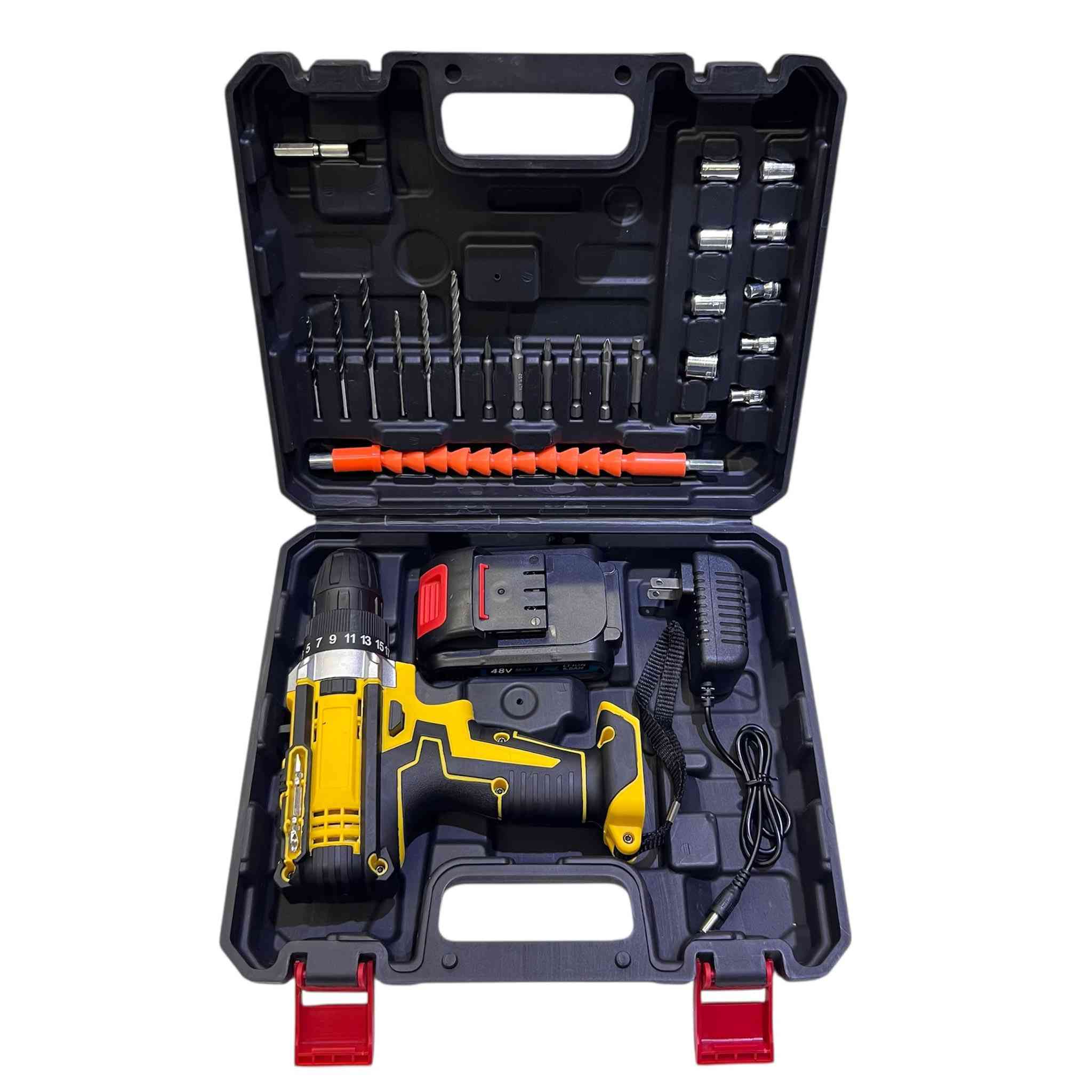 بكج دريل شحن بطاريه48فولت موصفات ويا عده كامله براين ولقم ومفاتيح ب 27الف والتوصيل مجاني 
للحجز واتساب*********** جمله ومفرد
