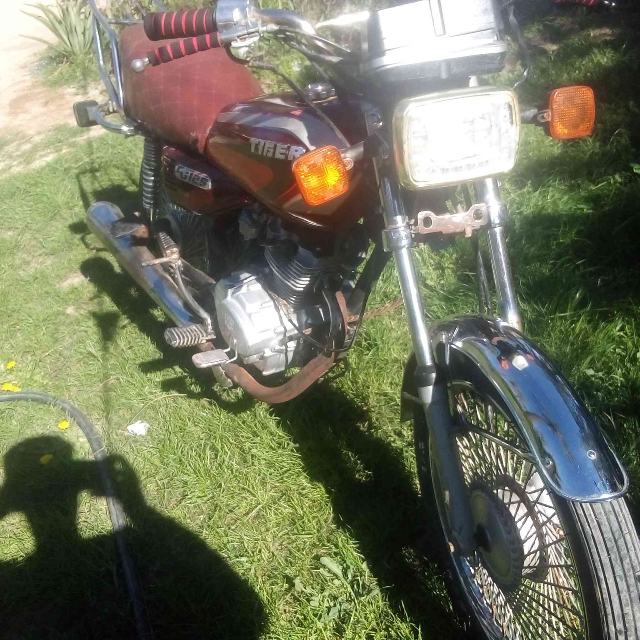 سلام عليكم للبيع دراجة تايكر موديل ٢٠٢٠ مكفولة كفالة عامة مكينة ما مفتوحةمكفول كهرباءيات كلهن شغالات سعر٤٥٠ وبيهة مجال مكفول مكاني بابل محاويل ***********
