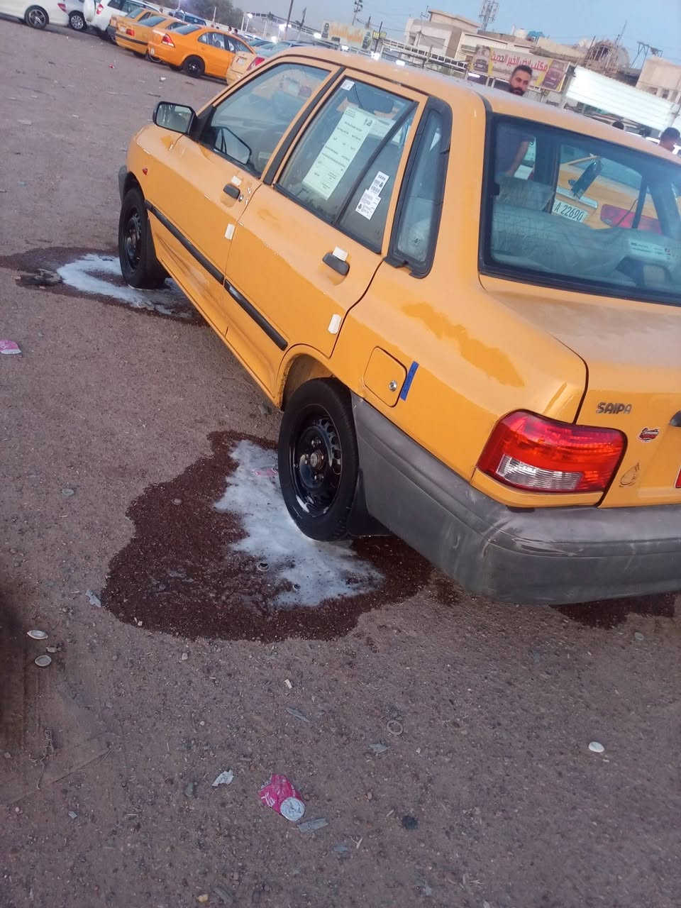 للبيع سايبا 13 مكفوله من ضربه والصبغ والتبديل محرك كير صدر تبريد كامله هيئه غرامات مصفره 
رقم بغداد جديد ***********
السعر 32بيهه مجال قليل مكاني البياع

