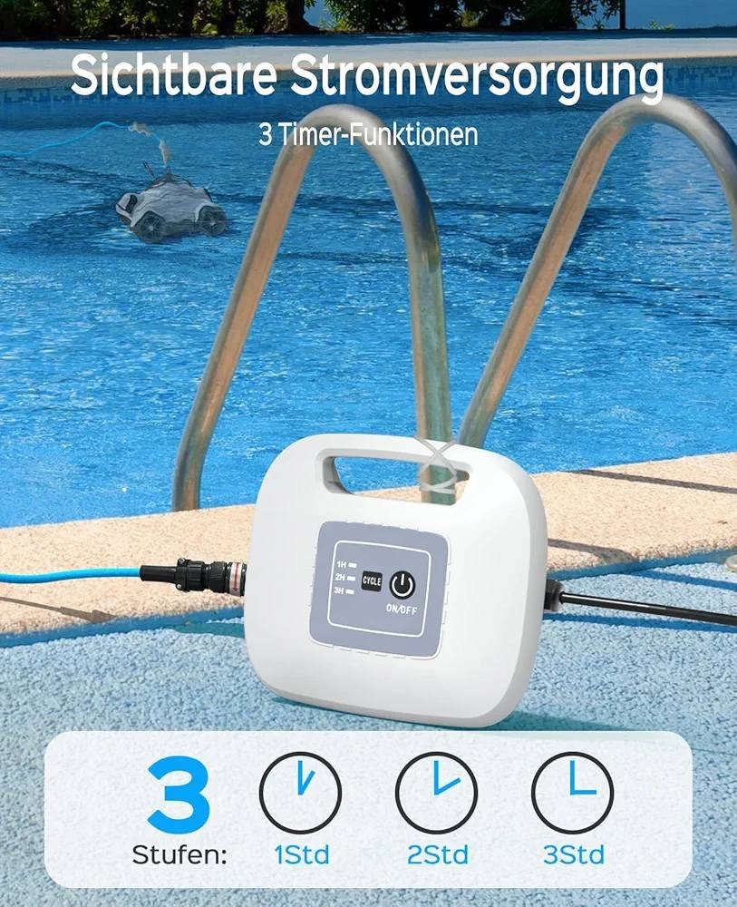 روبوت تنظيف حمامات كهربائي السباحة WYBOT، مكنسة كهربائية لحمامات السباحة بقوة 150 واط، قوة شفط عالية، 3 وظائف مؤقتة (ساعة/ساعتين/3 ساعات)، محرك مزدوج، منظف حمامات سباحة أوتوماتيكي لميول حمامات السباحة حتى 30 درجة مستخدم قليل جدآ


**إذا كنت صاحب هذا الإعلان وتريد حذفه لأي سبب، رجاءا أرسل رسالة إلى الدعم الفني**