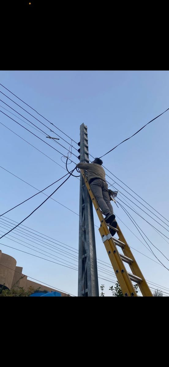 اسلام عليكم ، 👋
تيم فايبر قطع فايبر 
اسعار تنافسيه
نبذة من اعمالنه الفنيه 💪
كوادرنه مستمره ع مدار 24 ساعه 🤙
رغم الضروف 😢
مد و لحيم FTTH 
كابينات 📶لنكات ✈️➖قطوعات  🚀〰️صيانه بورات (أدامه) 
للاستفسار  لاتصال ع رقم 
*********** ☎️
او مراسله الصفحه
كوادرنا في خدمتكم ❤️
