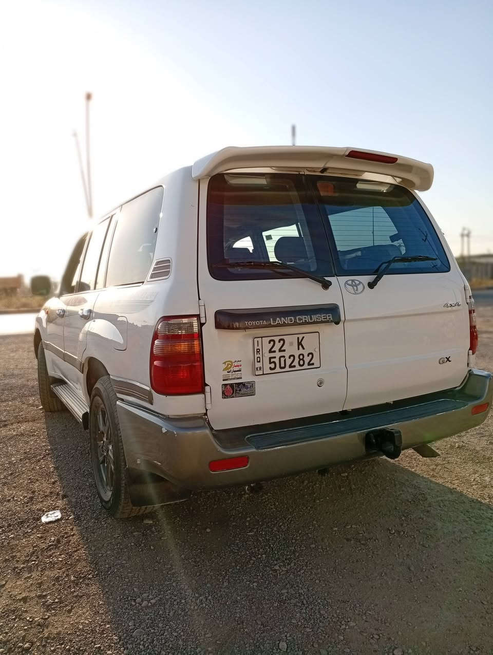السلام عليكم على بركه الله
لاندكروز 2002 مكفوله 
رقم اربيل 
خير من الله 
جاهزه وكامله على اخر حبايه 
اي نقص مابيها 
لاتبخير لاتنقيص 
مكاني بغداد نهايه الراشديه 
السعر 160 وبيها مجال 
الاستفسار اكثر اتصل ع رقم 
*********** 📞
