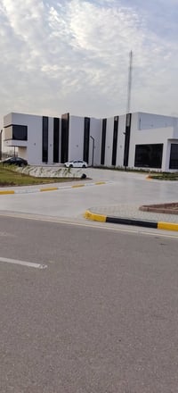 احد اعمال مكتب زيد الهندسي تنفيذ لاند سكيب لبنايه في مجمع سكني ‏للاستف...