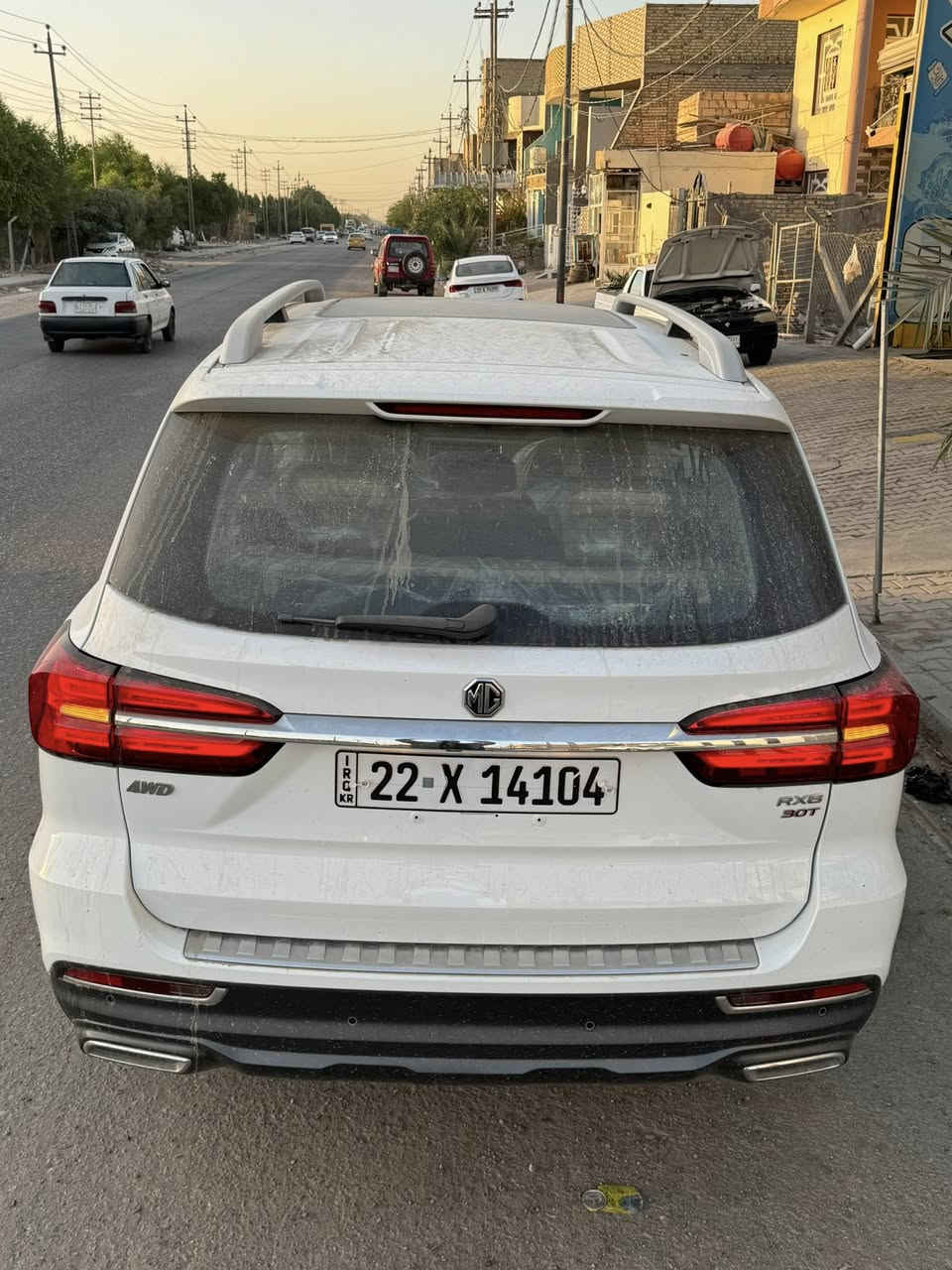 للبيع بيع سريع سريع 🔥🔥  جوه سوك MG RX8 مديل 2023 بحاله زيرو ماشيه 5000 الف فقط كفاله عامه 
فول موصفات 1/1  سبع راكب تبريد مركزي فور ويل بنرامه فول LAD زنون بصمات مري شفت محرك 2000 تيربو شرط تراي مال ياباني  دواخل بيجي وباقي موصفات معروفه سعر مناسب جوه سوك 189 ورقه 
للستفسار الاتصال ***********
