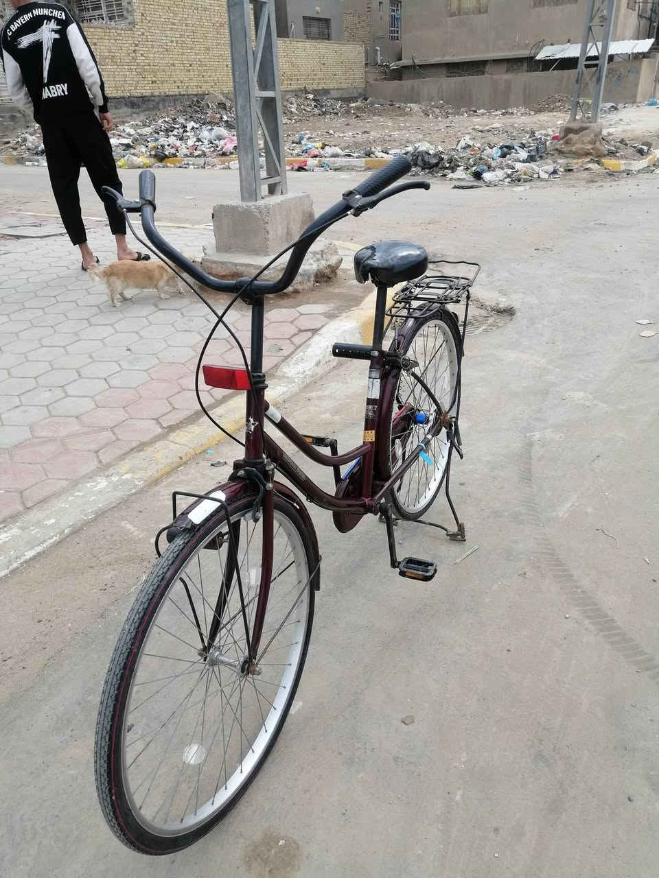 بايسكل موديل 2015
 كلشي ماعايز 
ب90 وبي مجال
عنواني حي العسكري الاول


**إذا كنت صاحب هذا الإعلان وتريد حذفه لأي سبب، رجاءا أرسل رسالة إلى الدعم الفني**